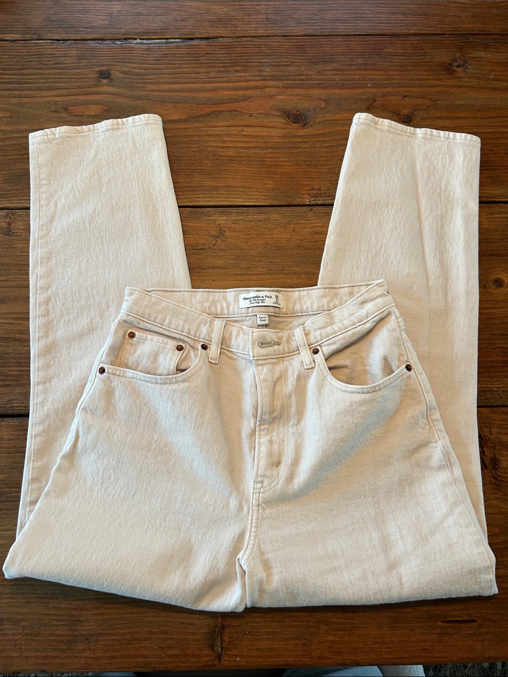Abercrombie & Fitch 90s Straight Ultra High Rise Jeans